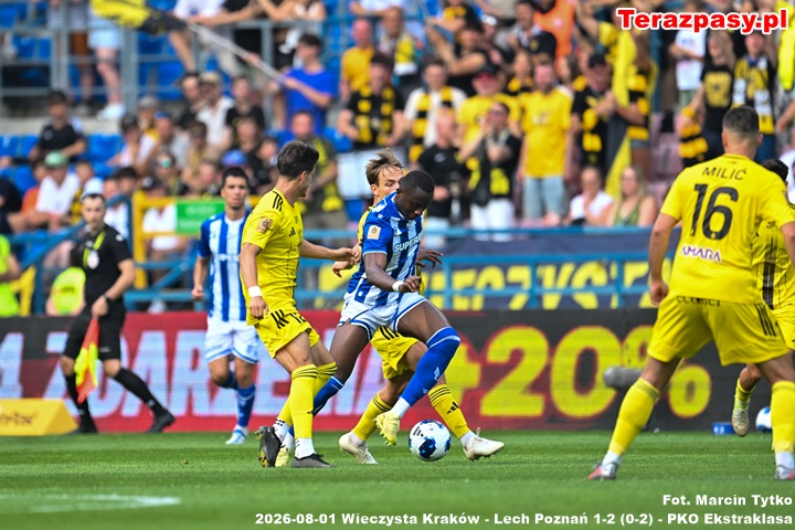 2026-08-01 Wieczysta Kraków - Lech Poznań 1-2 WIECRA_01082026_2627-37Tytko