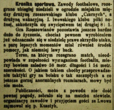 Głos Rzeszowski nr nr 32 z 8 sierpnia 1909