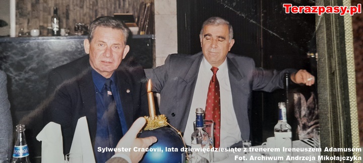 Sylwester Cracovii, lata dziewięćdziesiąte z trenerem Ireneuszem Adamusem